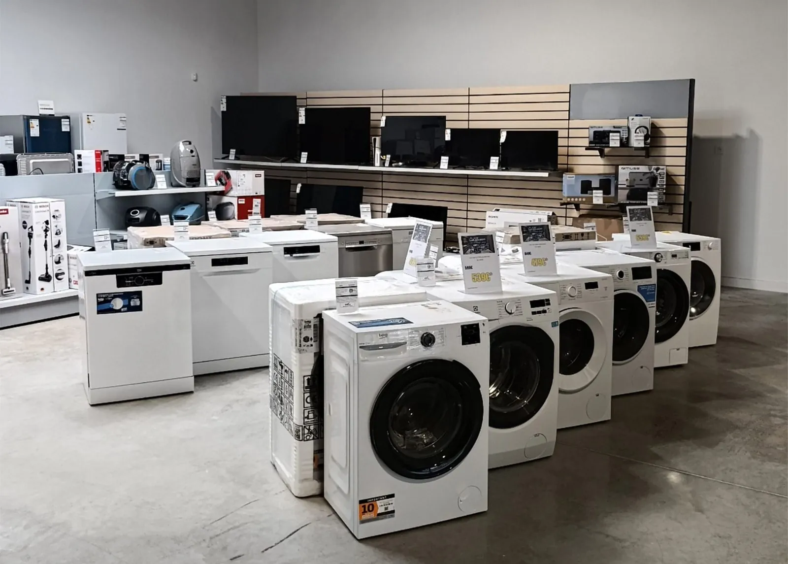 Rayon électroménager du magasin Effusion à Mordelles